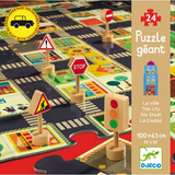 Giant Puzzle  The city 24 pcs by Djeco
