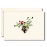 Boxed Card Set - Christmas Pine Cone