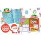 2000 Stickers Christmas Activity Book