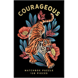 Courageous Matchbox Mini Puzzle - 128pc Jigsaw Puzzle by Galison