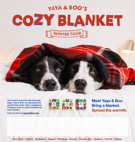 Dec 6, 11-1, Yaya & Boo's Cozy Blanket Winter Tour with Andrew Knapp
