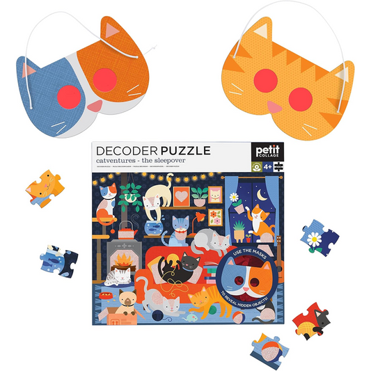 Decoder Puzzle: Catventures - The Sleepover