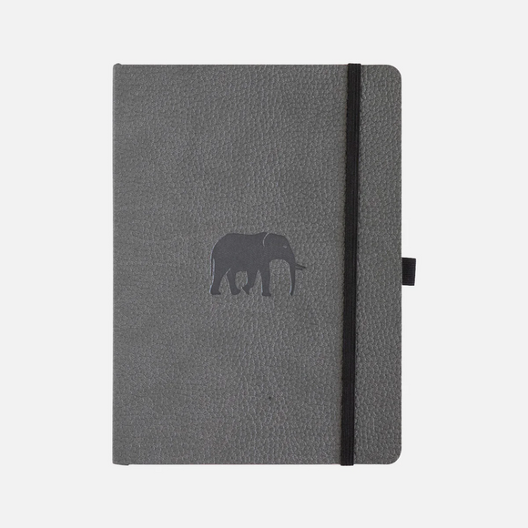 Dingbats Softcover A5 lined Elephant