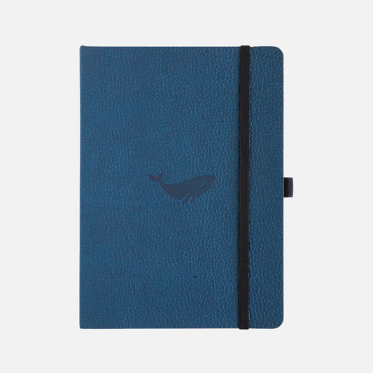Dingbats Softcover A5 lined Whale