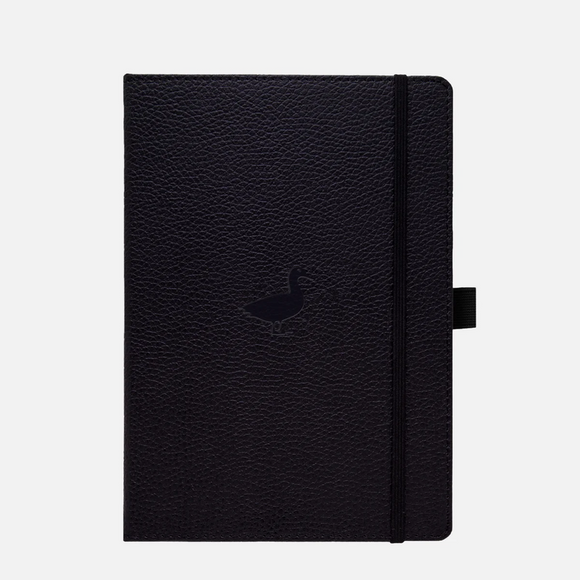 Dingbats* Wildlife A5+ Black Duck Notebook - Lined