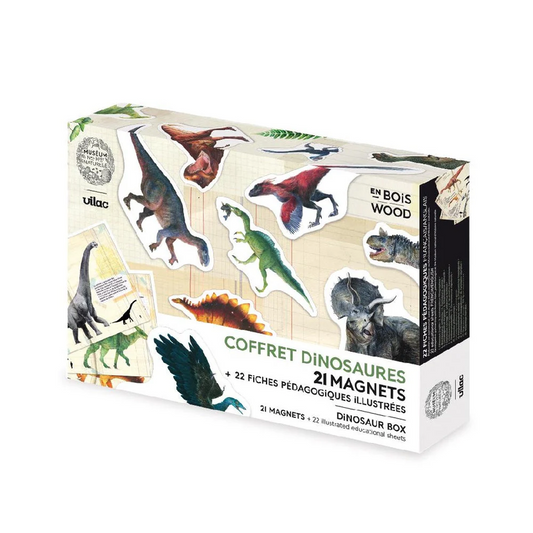 Dinosaur Magnets- Museum National dHistoire Naturelle