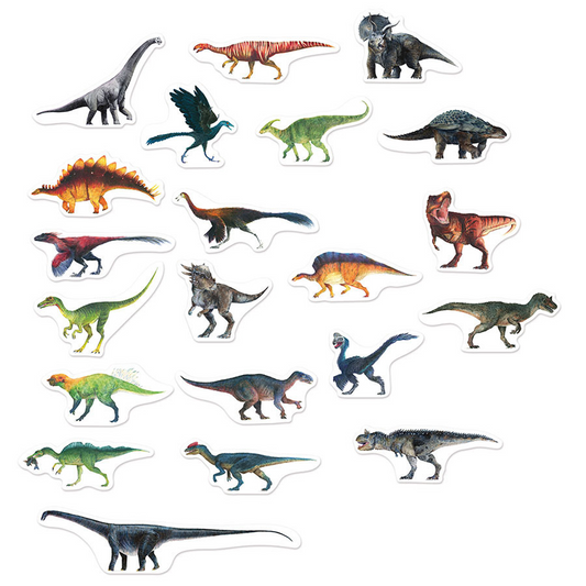 Dinosaur Magnets- Museum National dHistoire Naturelle