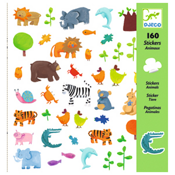 Djeco Stickers - Animals