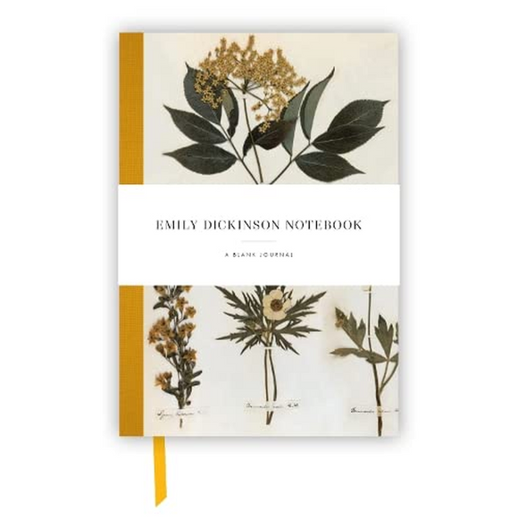 Emily Dickinson Notebook: a blank journal inspired by the poet's writings and gardens