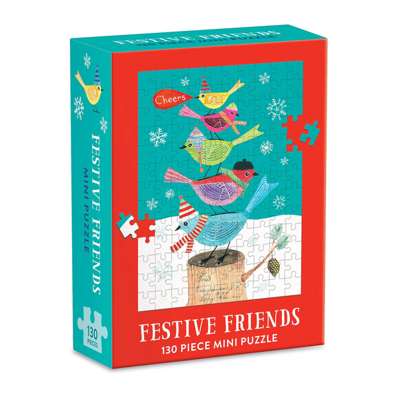 Festive Friends Mini Puzzle, 130 Pieces