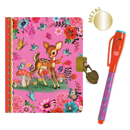 Fiona Little Secret Notebook incl Magic Pen