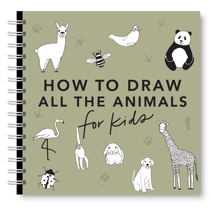 All the Animals: How to Draw Books for Kids with Dogs, Cats, Lions, Dolphins, and More