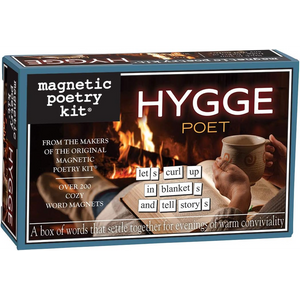 Magnetic Poetry Hygge Poet Kit – Hygge Words for Refrigerator - Write Poems and Letters on The Fridge