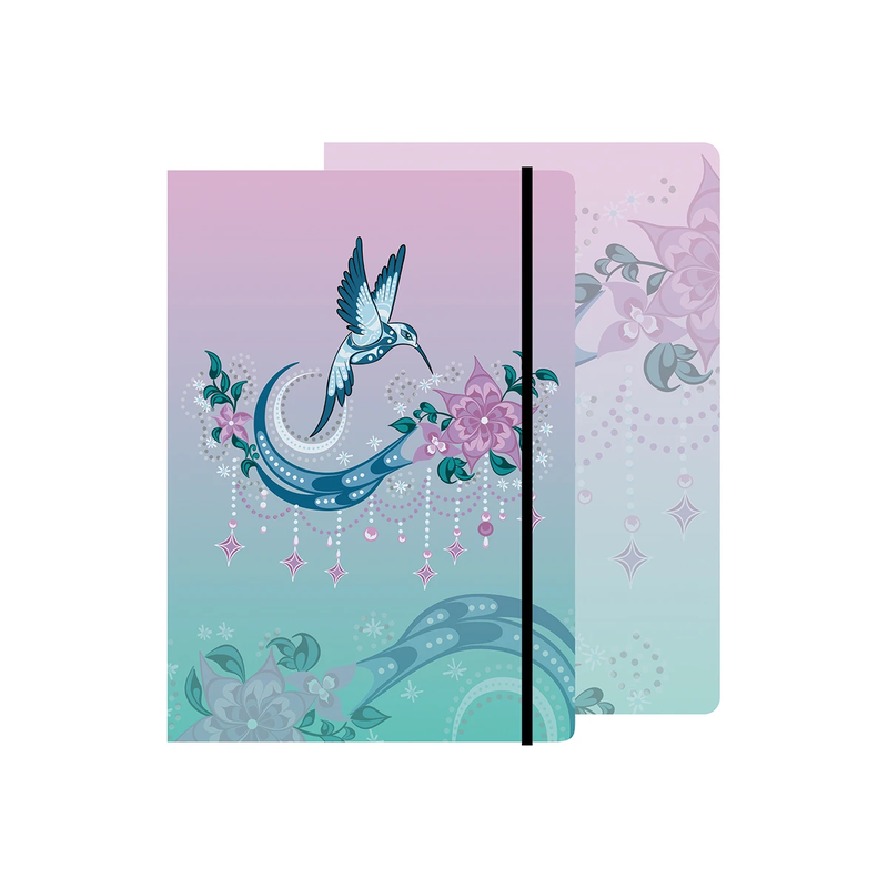 Journal - Journal - Hummingbird (Purple/Teal)