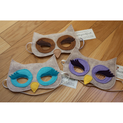 Felt Masks by Kathy and Flick
