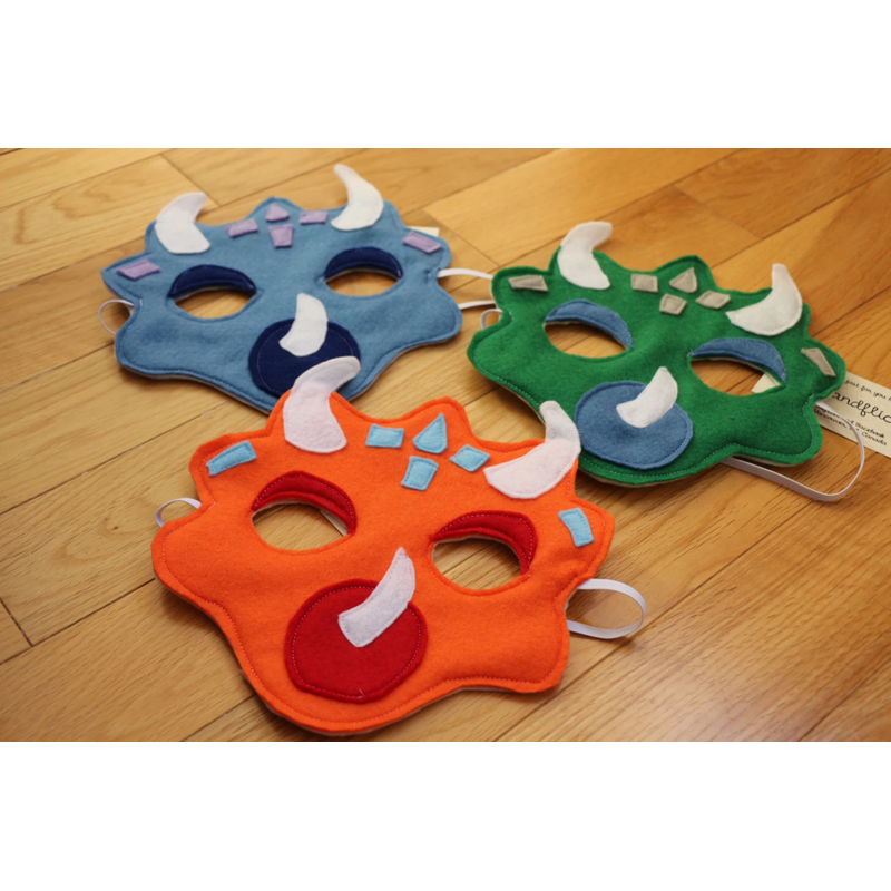 Felt Masks by Kathy and Flick