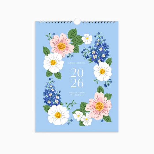 2026 Wall Calendar by Linden Paper