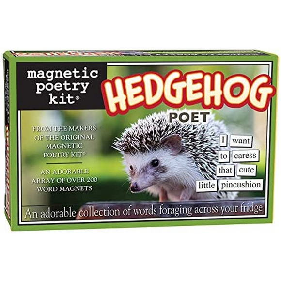 Magnetic Poetry Kit: Hedgehog Poet