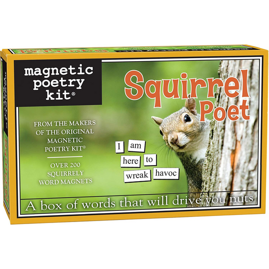 Magnetic Poetry Kit: Squirrel Poet