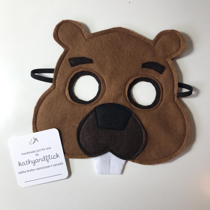 Felt Masks by Kathy and Flick