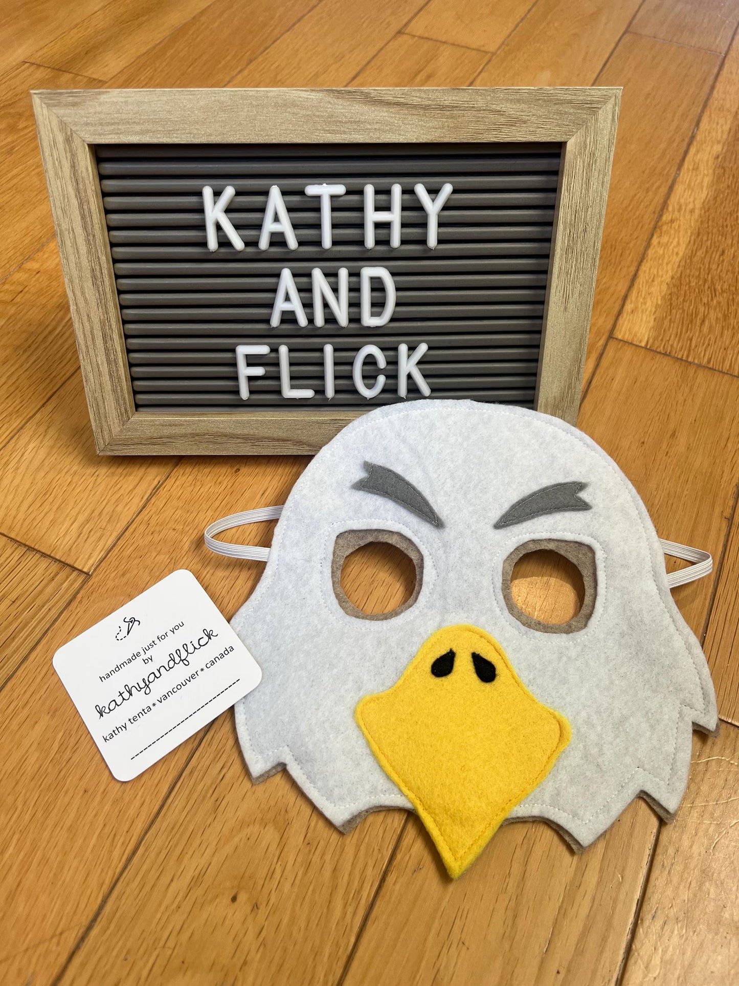 Felt Masks by Kathy and Flick