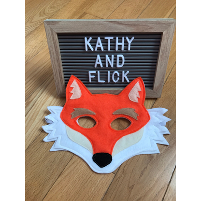 Felt Masks by Kathy and Flick