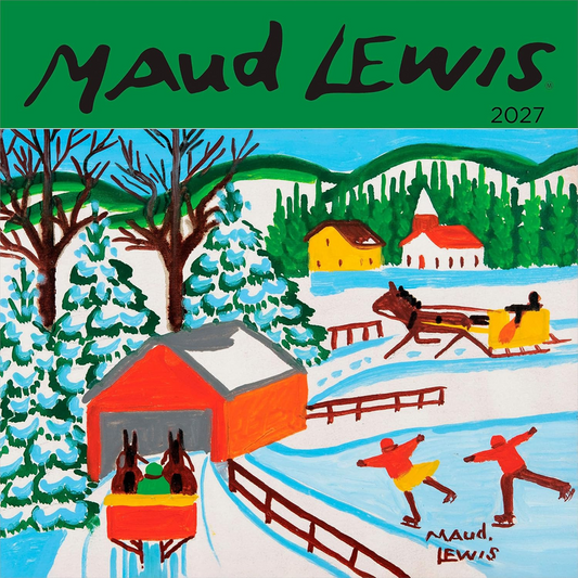 Maud Lewis 2027 12 x 24 Inch Monthly Square Wall Calendar