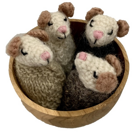 Sleepy Mouse By Papoose Toys By Colours of Australia.