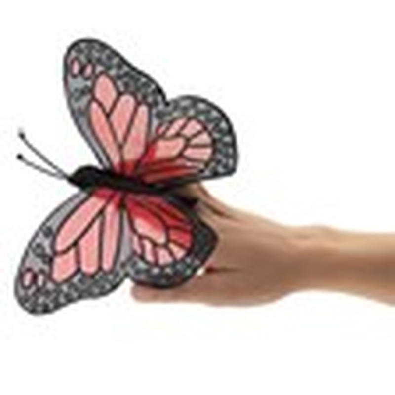 Monarch Finger Puppet