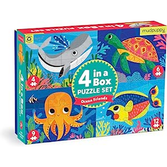 Ocean Friends 4-in-a-box