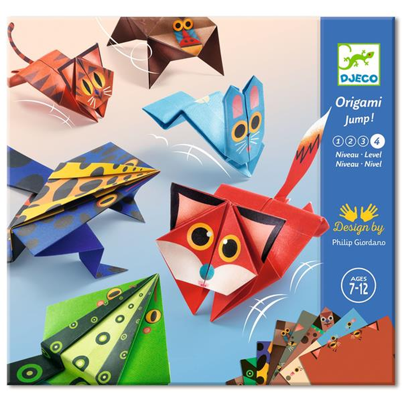 Origami by Djeco Jumping animals