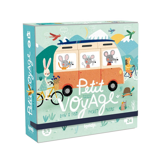 Petit Voyage look and find pocket puzzle by Londji
