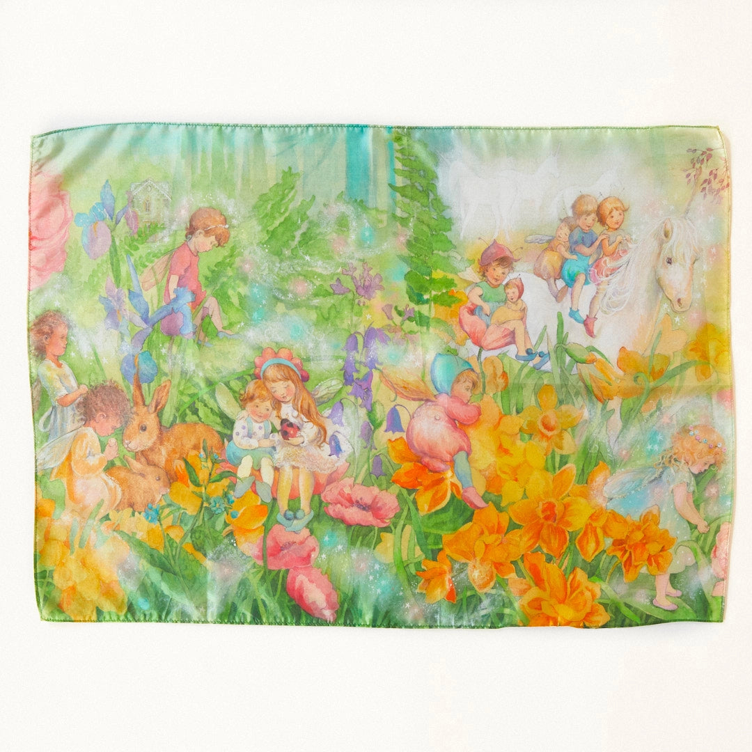 Seek & Find Activity Playsilk - Fairyland by Sarah's Silk