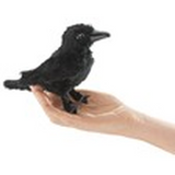 Raven Finger Puppet