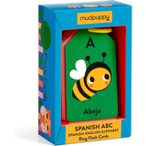 Mudpuppy Spanish English – ABC Ring Flash Cards Featuring Charming Illustrations for Memory and Language Learning Development for Children Ages 1 and Up