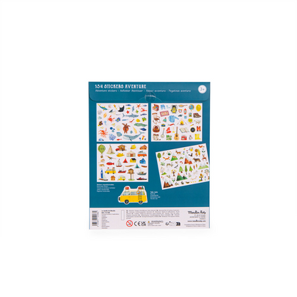 L'Explorateur - Adventure Stickers  By Moulin Roty