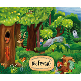 Exploring the Fascinating World of the Forest (Happy Fox Books) Board Book for Kids Ages 3-6 - Walk Deeper into the Trees with Each Page Turn, with Educational Facts and Vocabulary Words