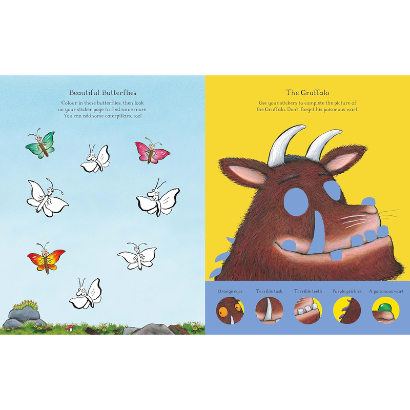 The Gruffalo: A First Sticker Book