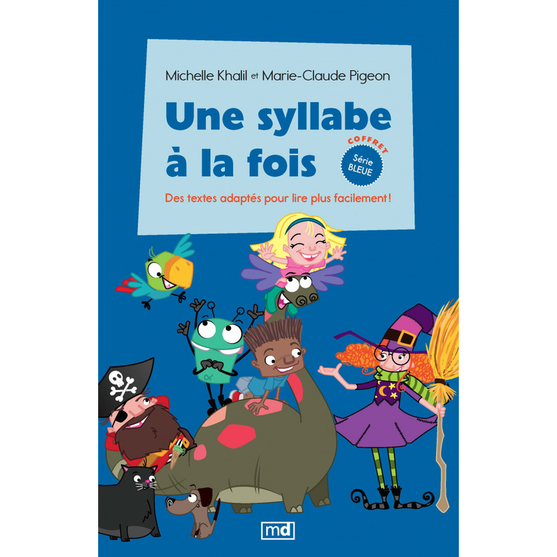 Une syllabe à la fois - Coffret série bleue