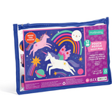 Mudpuppy Unicorn Magic – 12 Piece Puzzle with Reusable Zipper Pouch Featuring Colorful and Fun Illustrations of Magical Unicorns Perfect for Easy Storage and Travel
