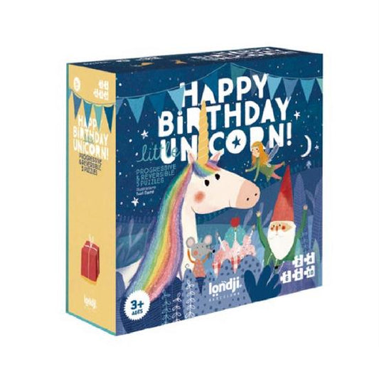 Unicorn Happy Birthday Puzzle