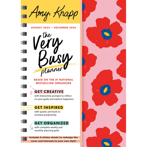 2024 Amy Knapp's The Very Busy Planner: August 2023 - December 2024