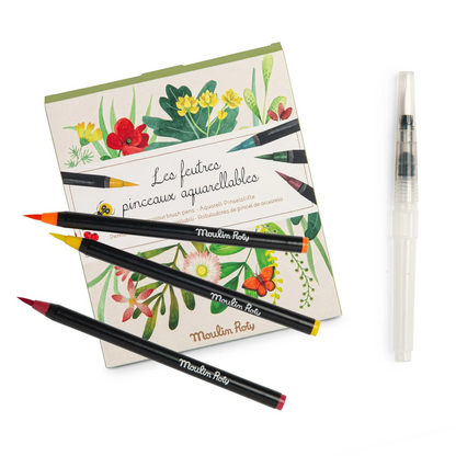 Le Botaniste - 12 Watercolour Brush Pens