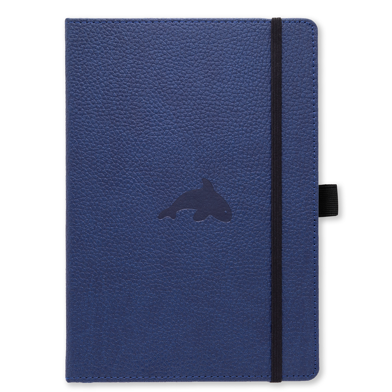 Dingbats Notebook lined Whale A5