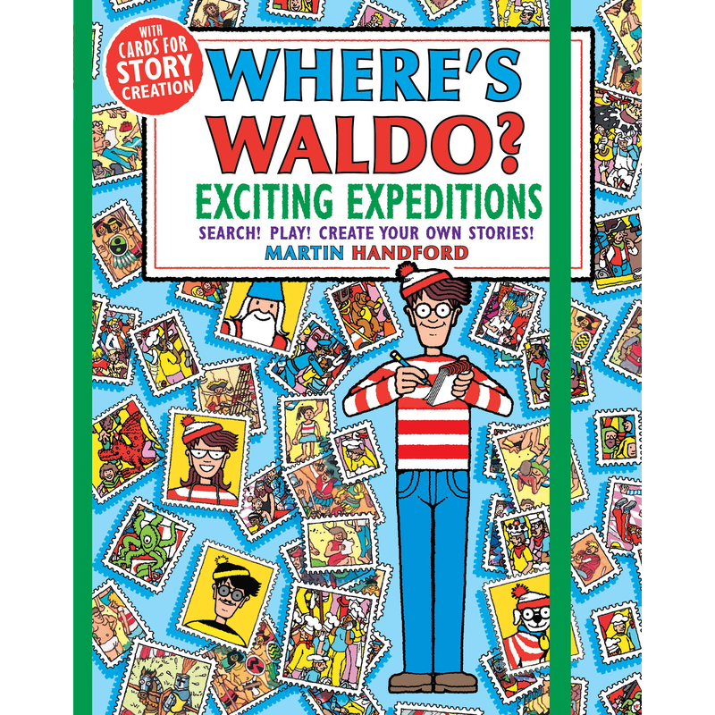 Where's Waldo? Exciting Expeditions: Play! Search! Create Your Own Stories!