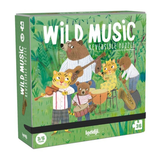 Wild Music Reversible Puzzle