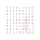 Word Search Sticker