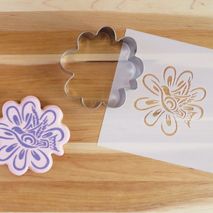 Cookie Cutter and Stencil Set - Owl