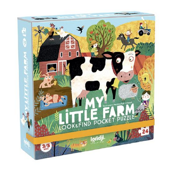 My Little Farm Look & Find Pocket Puzzle