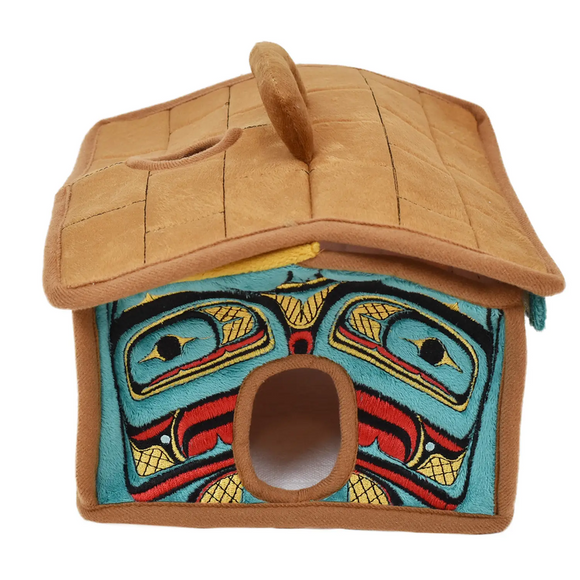 Longhouse Playset (Bill Helin Collection) including finger puppets
